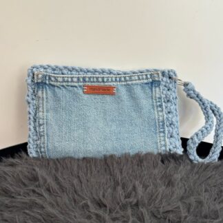 Borsa Contrasto Azzurro